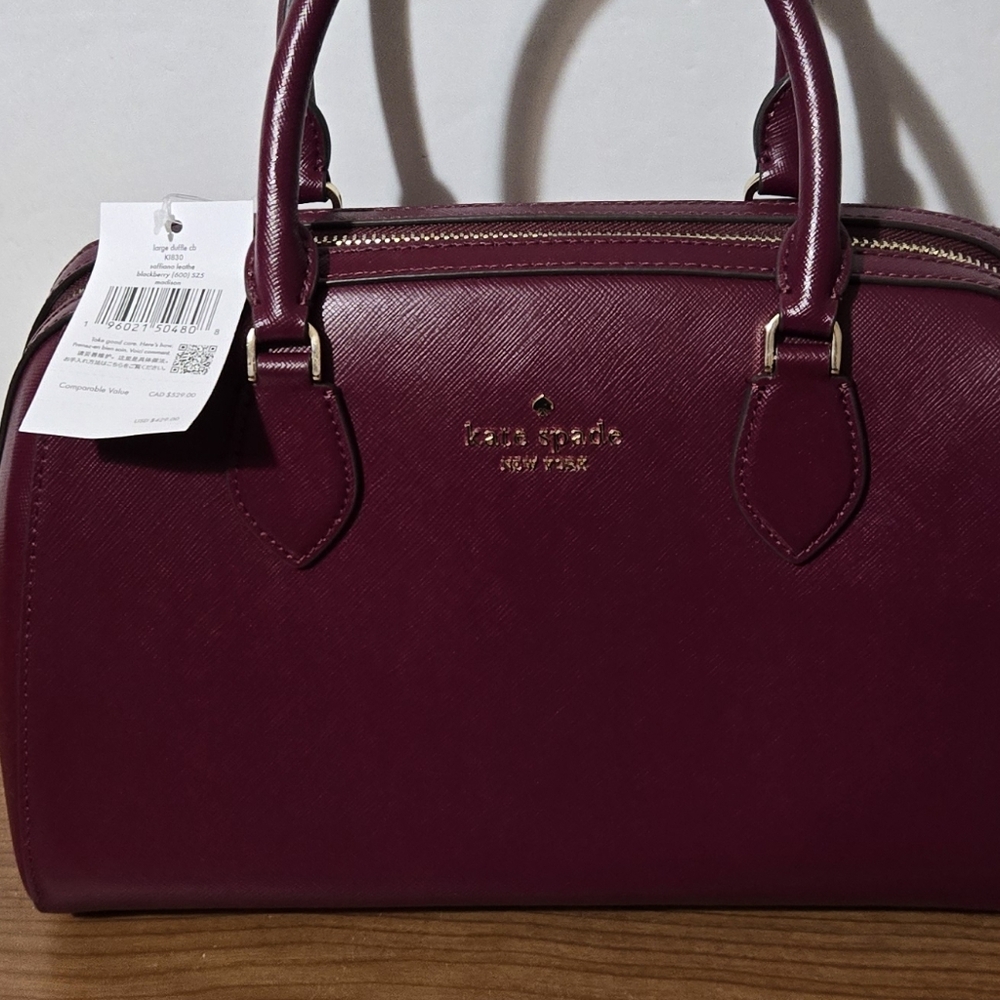 kate spade Madison Blackberry Saffiano Leather - Picture 2 of 11